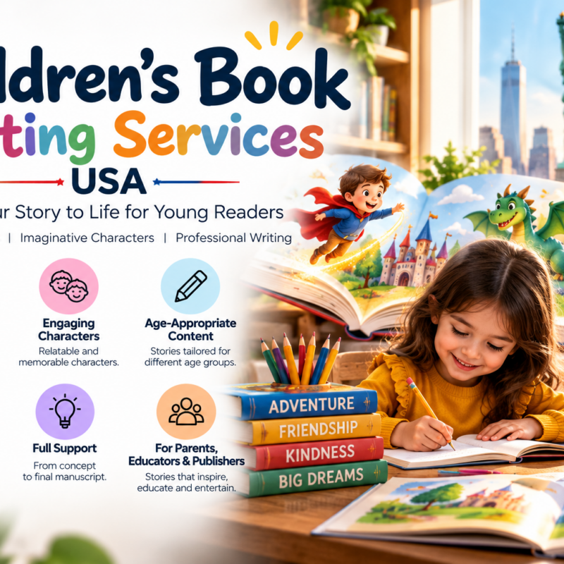 Children's Book Writing Services USA