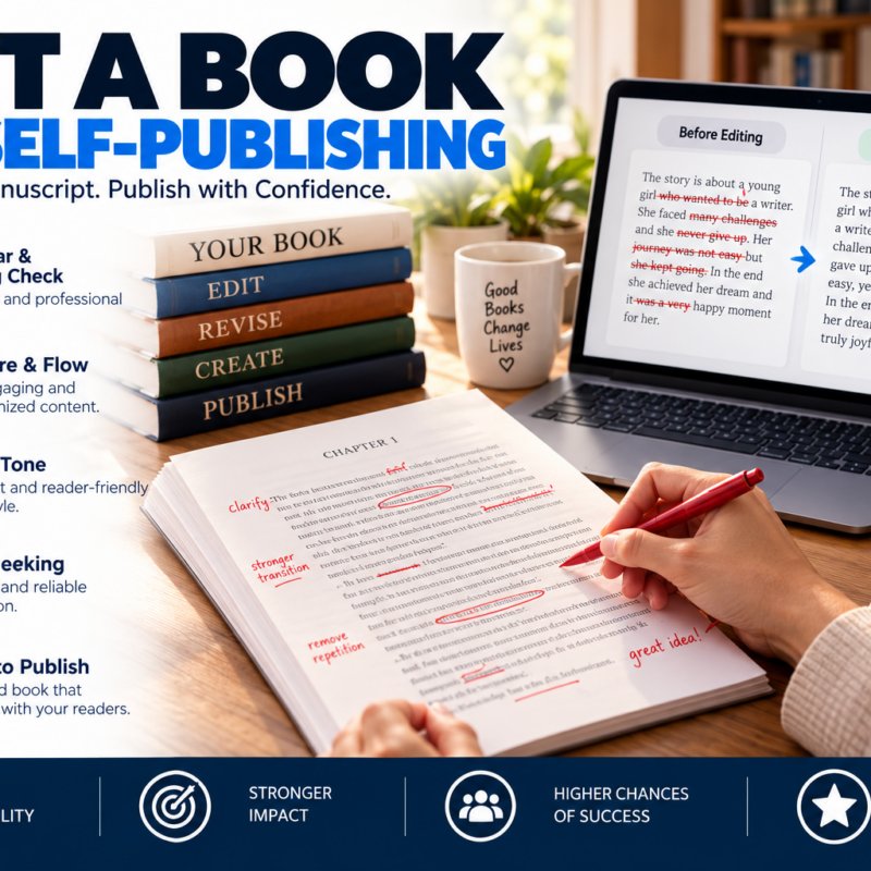 Edit a Book Before Self-Publishing