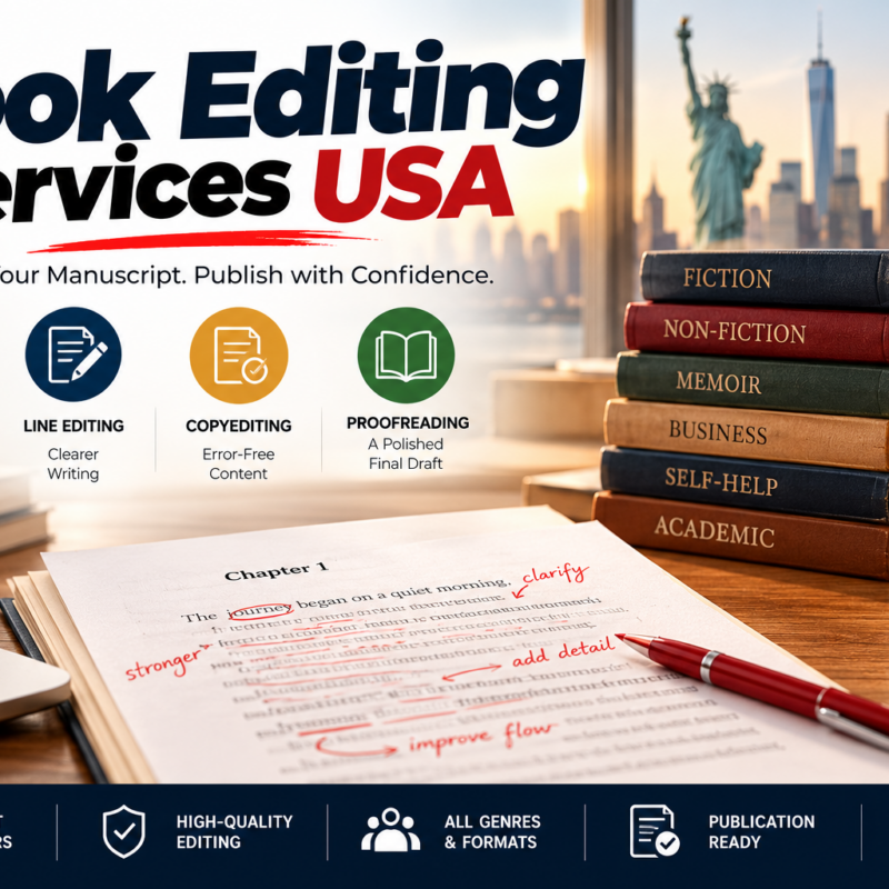 Book Editing Services USA